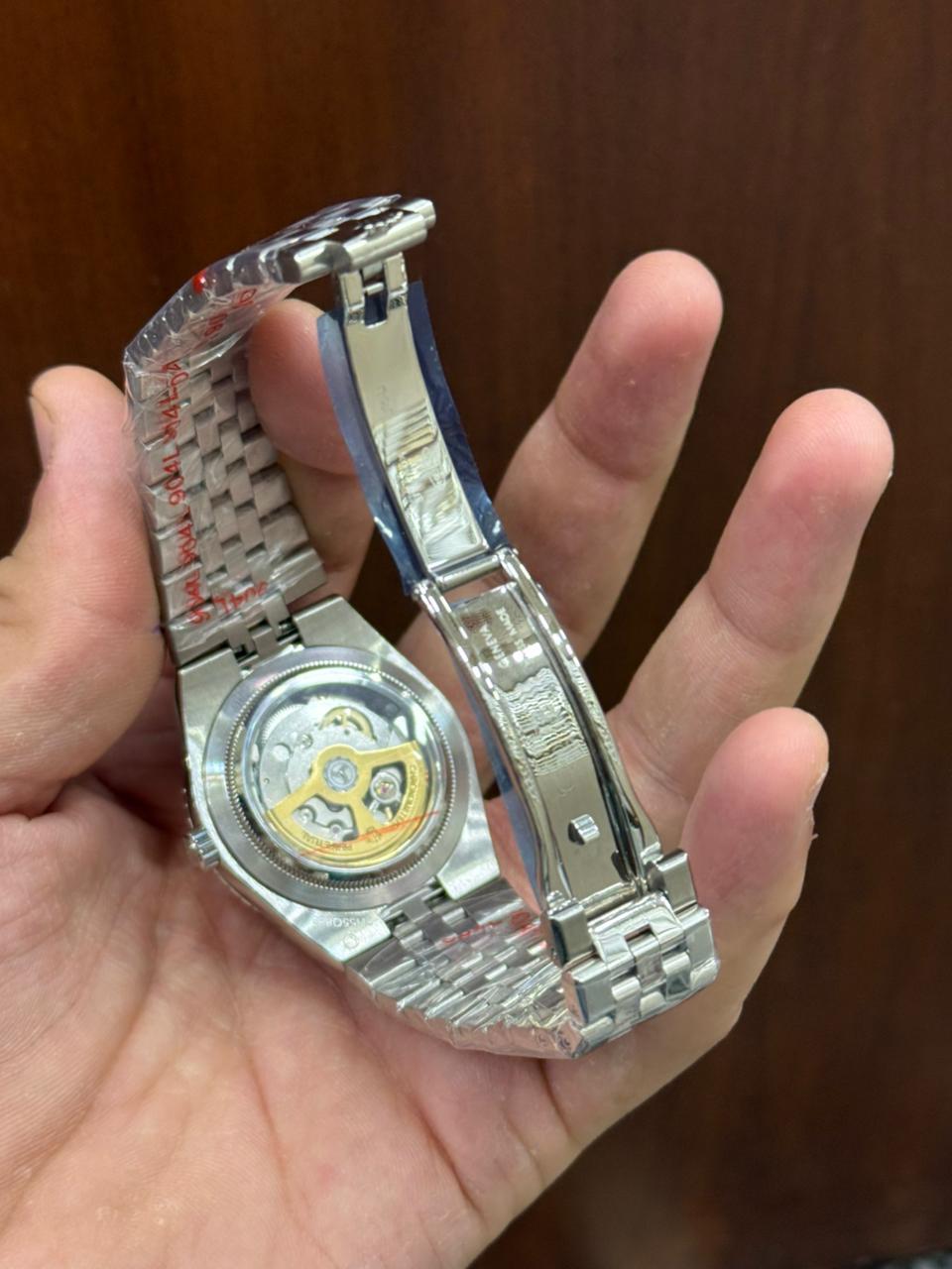 THE SICXTY Rolex Datejust Style Blue Automatic Watch