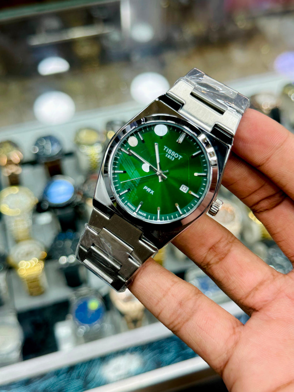 Tissot PRX Semi-Automatic Green Dial